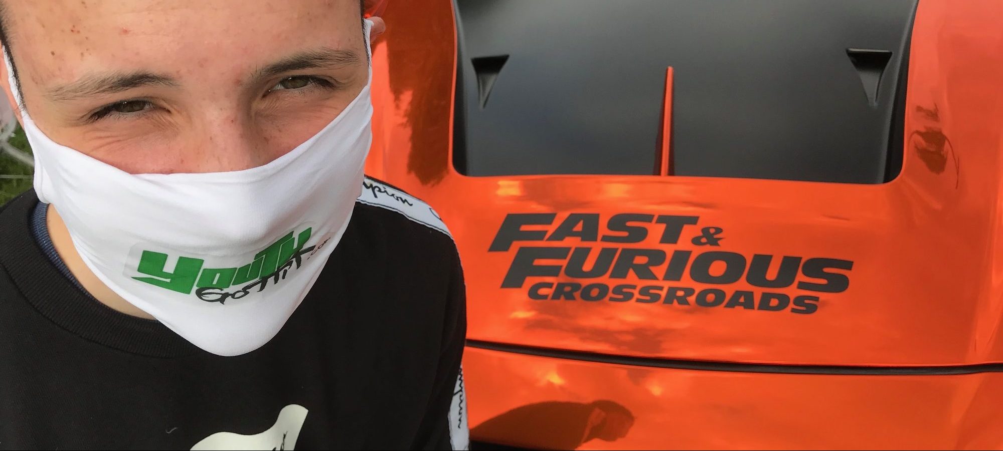 Fast & Furious Crossroads – Harrison & Connor at Drive-in Game Launch