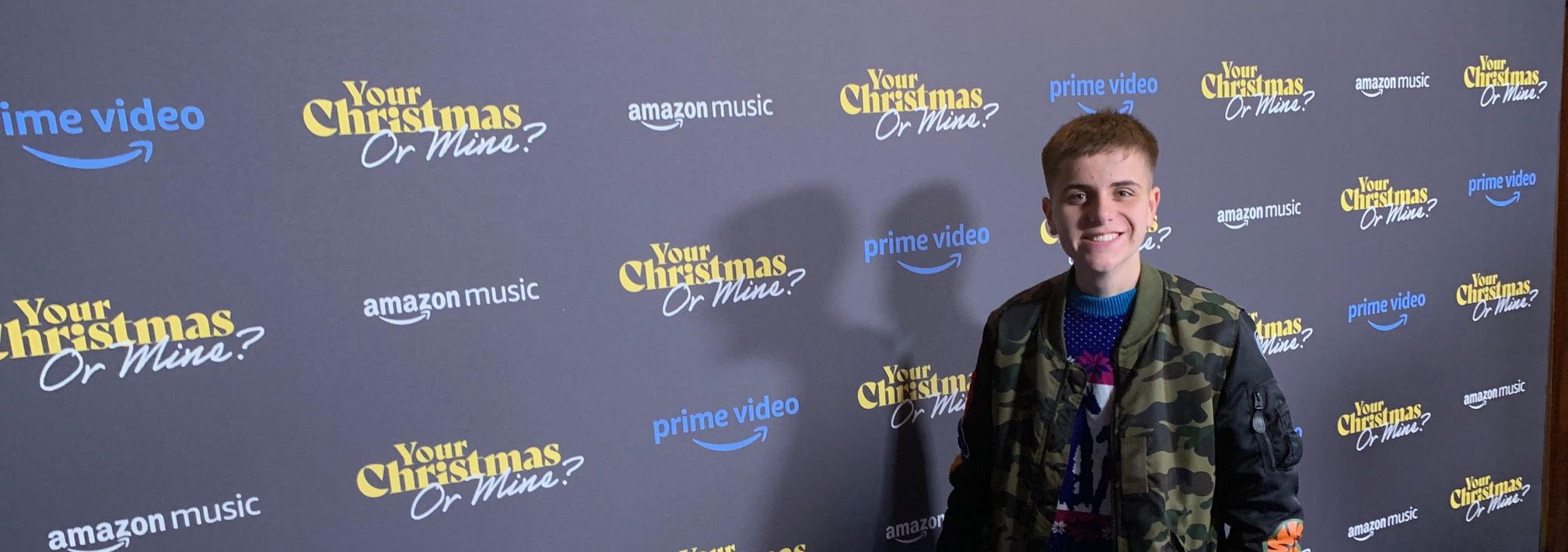 Con at the ‘Your Christmas or Mine?’ Premiere