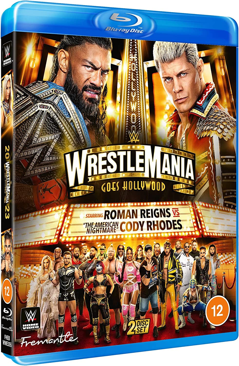 WWE WrestleMania 39 – UK Exclusive Limited Edition (DVD)