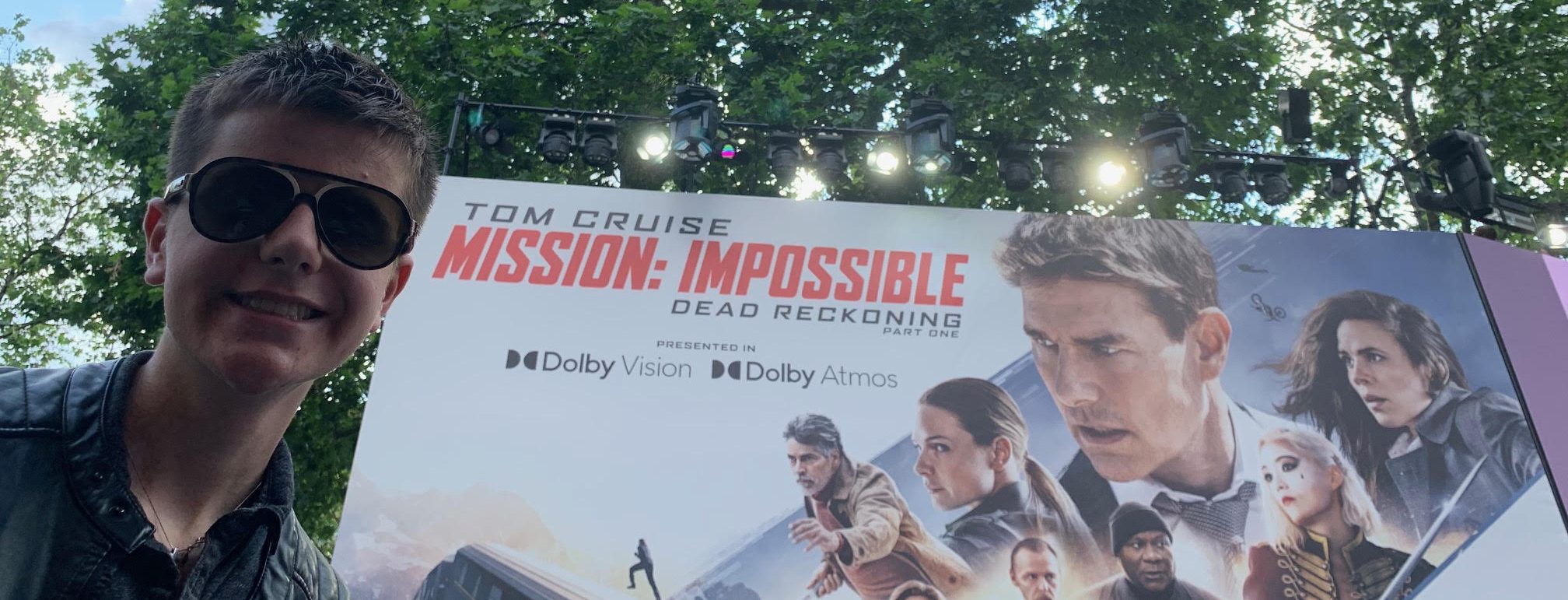 Con at the Mission: Impossible – Dead Reckoning Part One UK Premiere