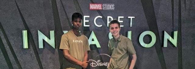 <strong>Con and Aharon at the Marvel Secret Invasion Special Screening</strong>!!!