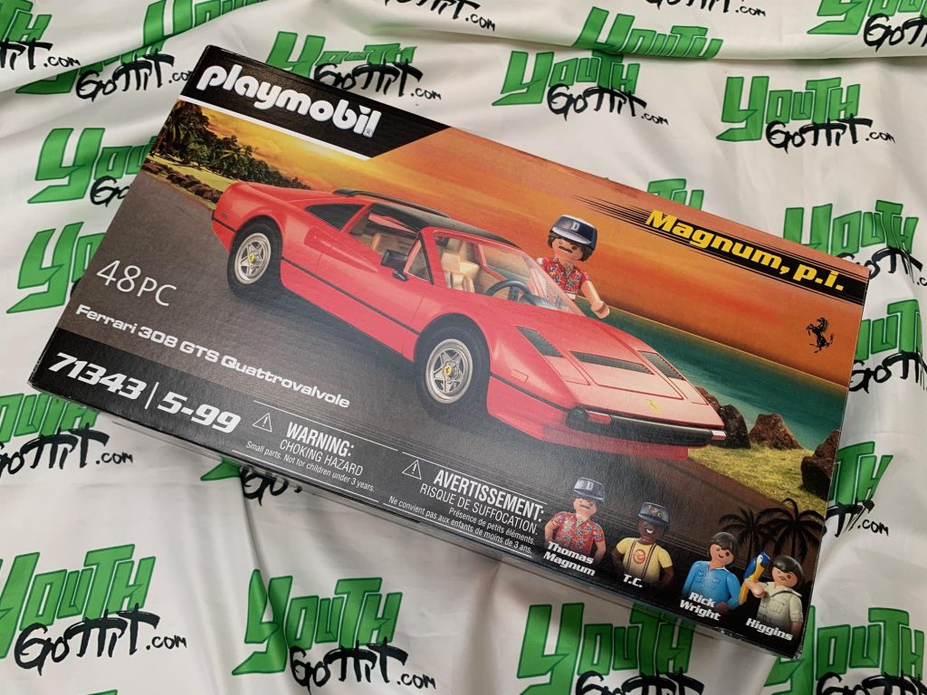 PLAYMOBIL Movie Cars Magnum, p.i. Ferrari 308 GTS Quattrovalvole - 71343
