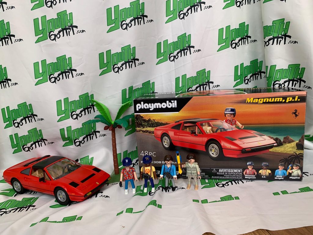 Bring Magnum, P.I. Home with the Playmobil Ferrari 308 Set