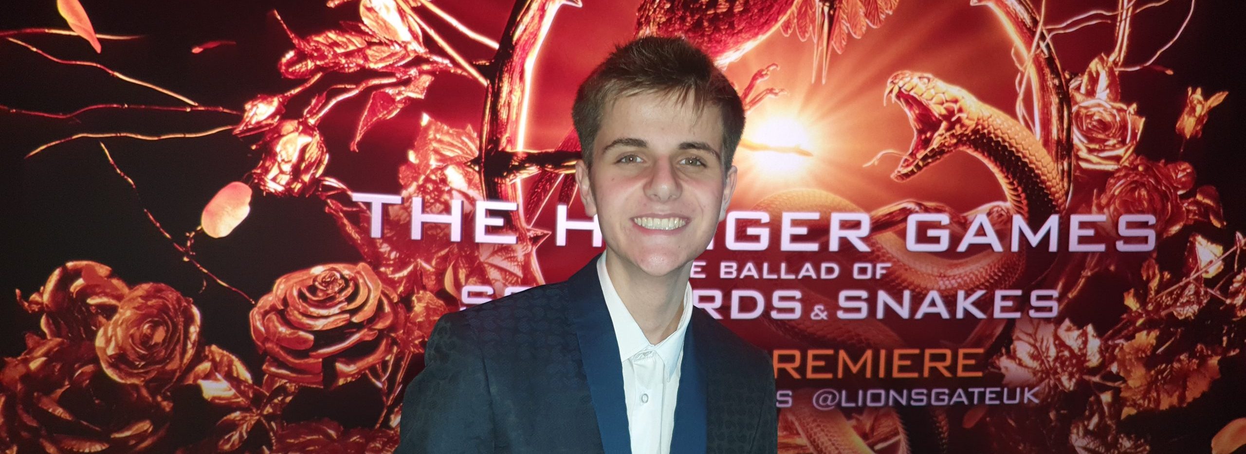 Con at The Hunger Games: The Ballad of Songbirds & Snakes World Premiere