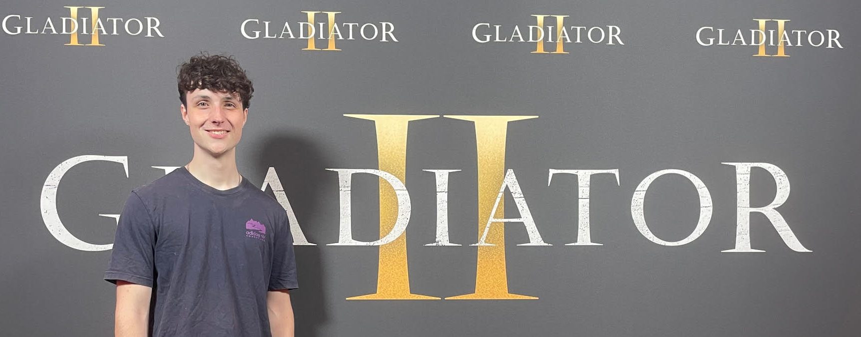 Harrison at the Gladiator 2 Trailer Launch Party