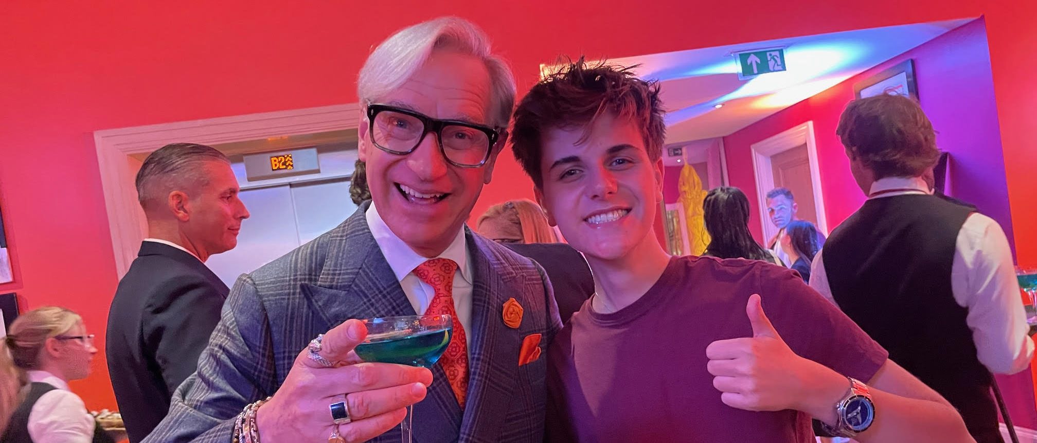 Con at the Jackpot special screening with Paul Feig