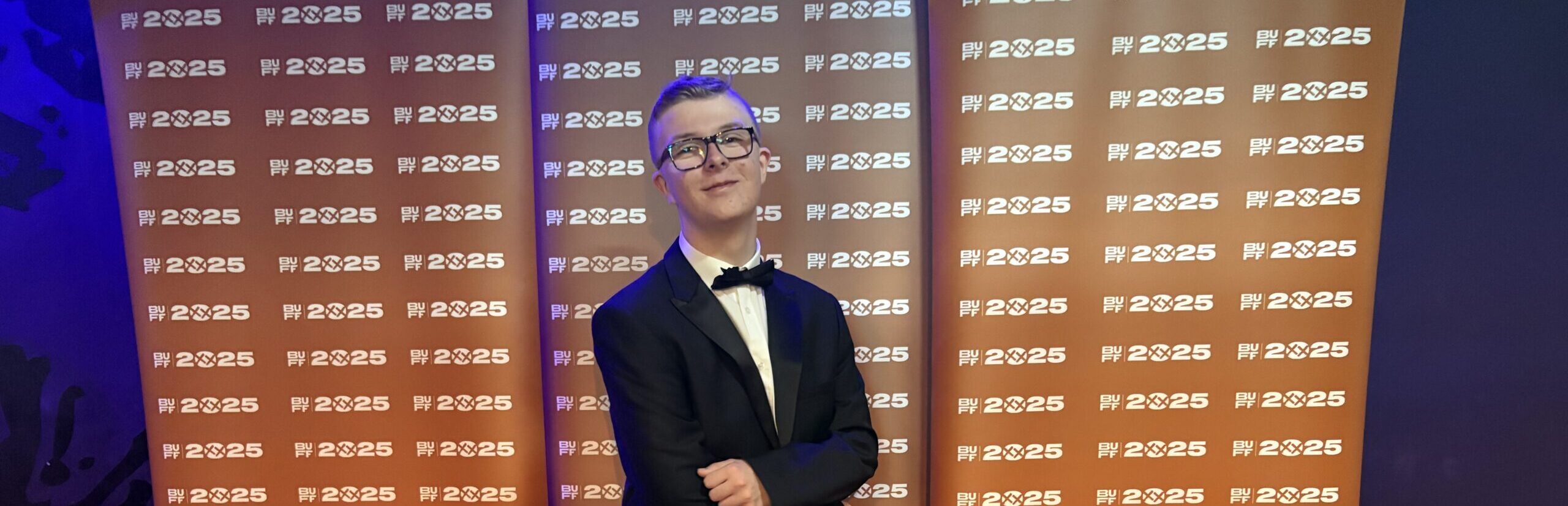 Alex at the BUFF TV BAFTA’s Watch Party Evening