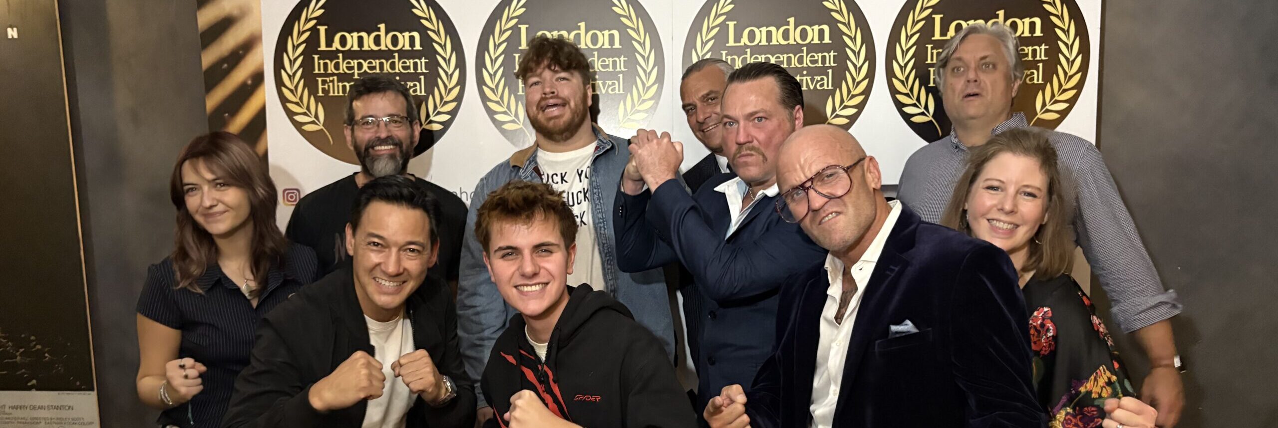 Con at the LIFF Party and Opening Film Unlicensed