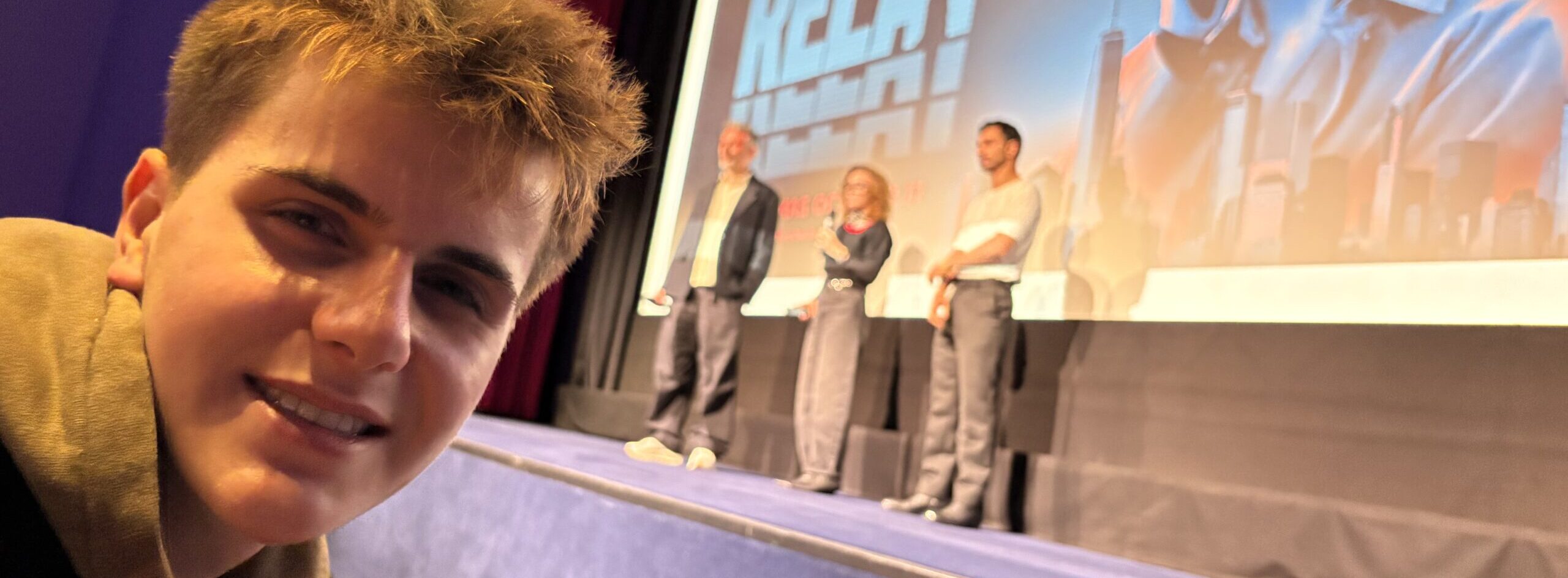 Con meets Riz Ahmed at the Relay Special Screening!!!