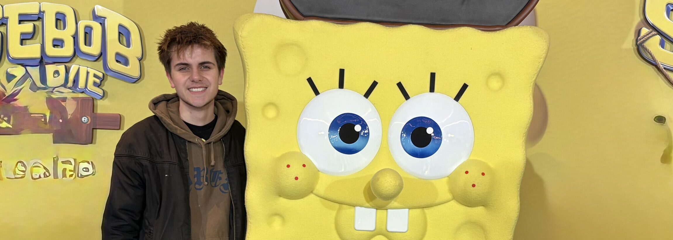 Con at The SpongeBob Movie – Search For SquarePants Screening Party!!!