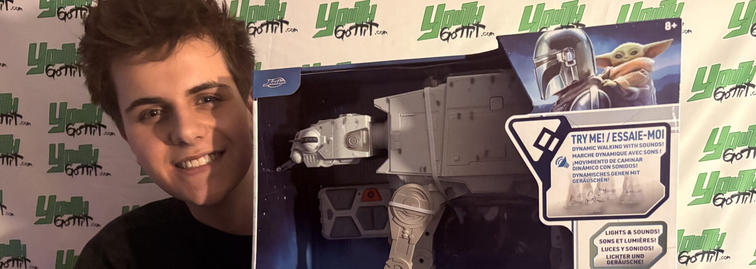 Jada Toys – Star Wars The Mandalorian and Grogu RC Remnant AT-AT