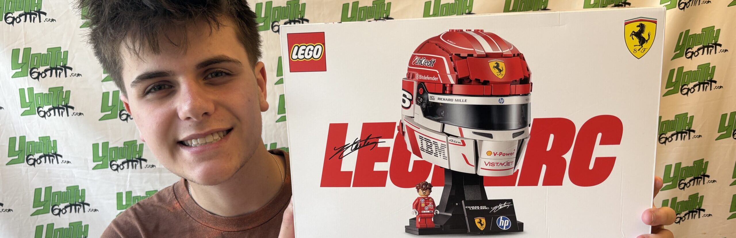 LEGO – Scuderia Ferrari HP Charles Leclerc Helmet
