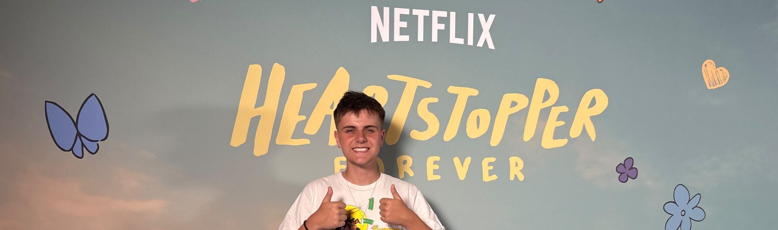Con at the Heartstopper Forever World Premiere!!!