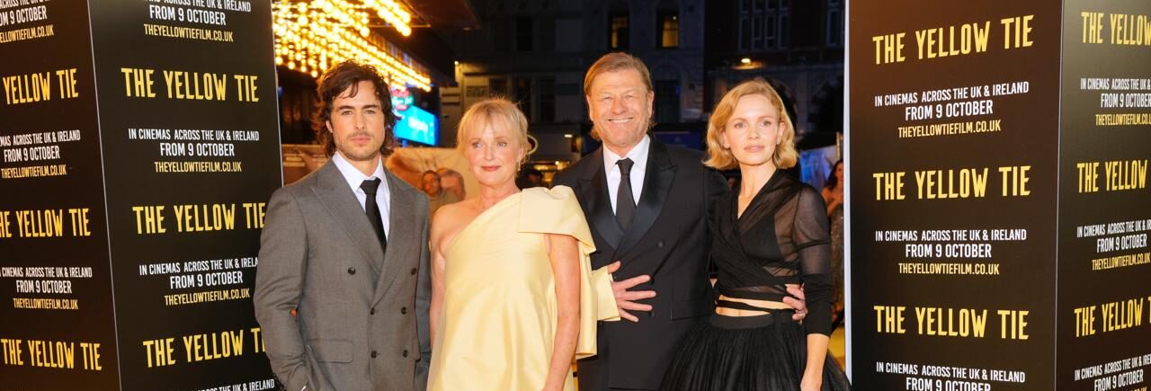 STARS TURN OUT FOR THE UK GALA PREMIERE OF THE YELLOW TIE AT LONDON’S ODEON LEICESTER SQUARE!!!