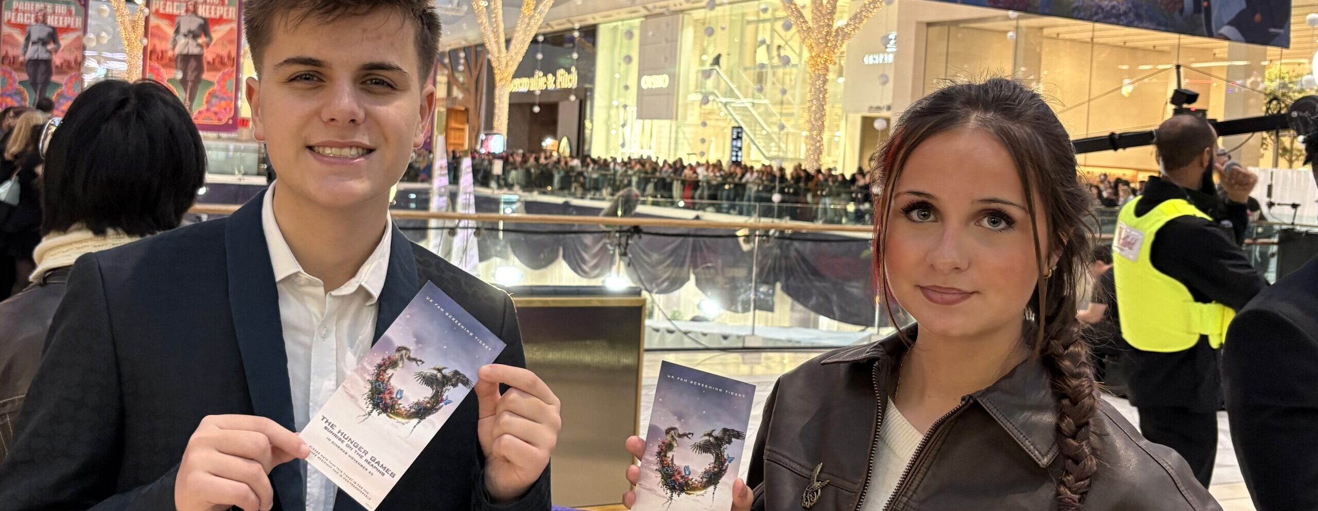 Con and Bex at The Hunger Games – Sunrise on the Reaping UK Fan Event!!!