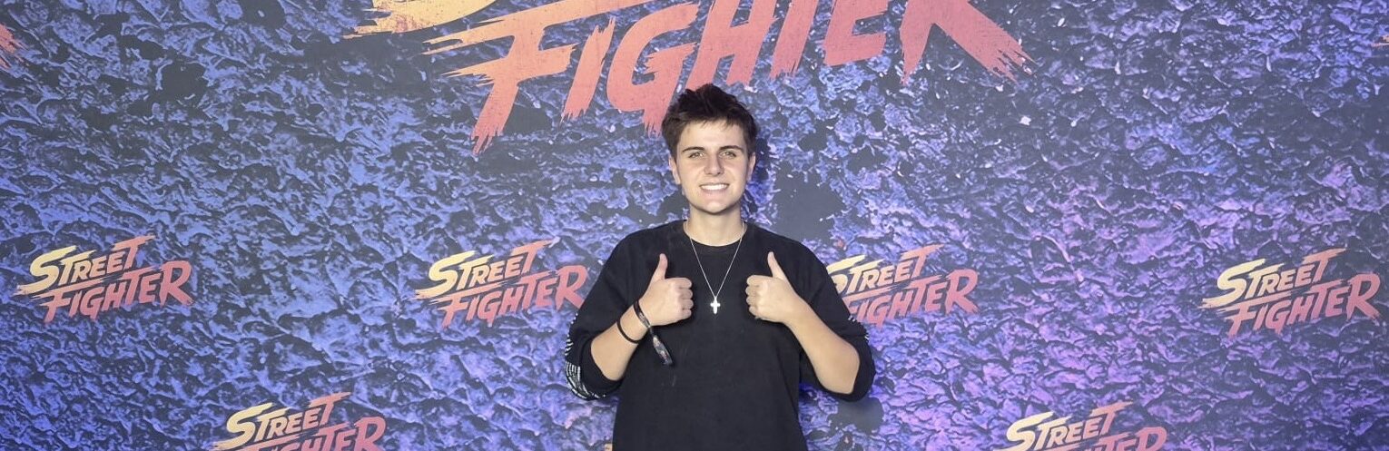 Con at the Street Fighter Movie Launch Party in London!!!